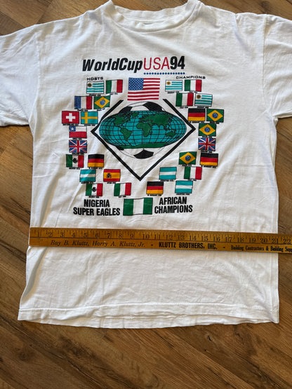 1994 World Cup Hosts and Champions Tshirt, Size L