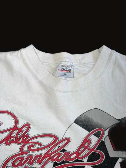 1995 Dale Earnhardt The Intimidator Goodwrench Racing #3 NASCAR AOP XL White