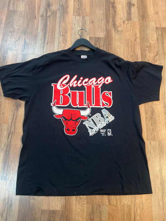 90s NBA Chicago Bulls Tshirt, Size XL
