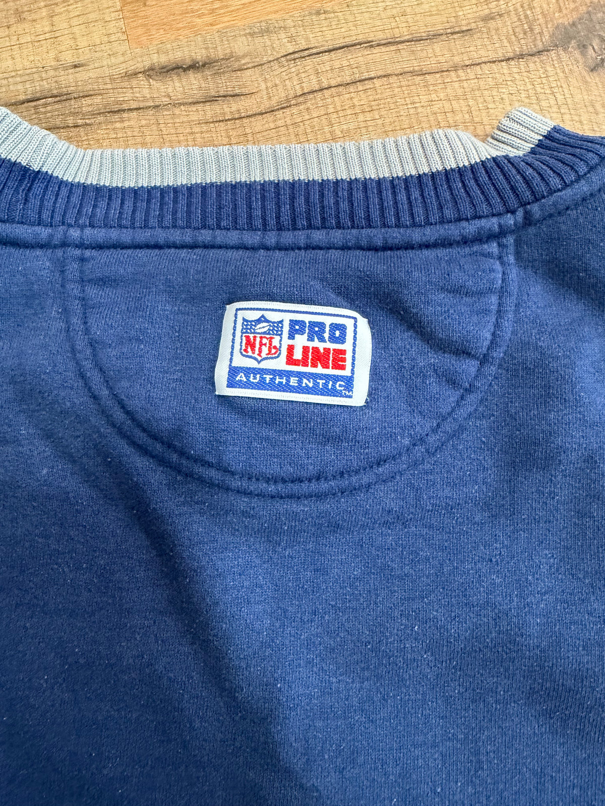Dallas Cowboys Logo Athletic Authentic Pro Line Crewneck Sweater XL