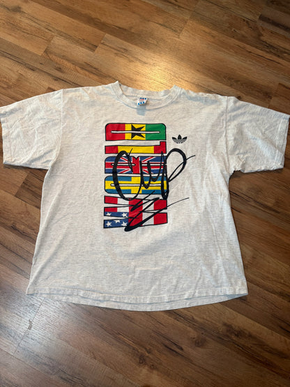Vintage Adidas 1994 FIFA World Cup Soccer Tshirt, Size XL