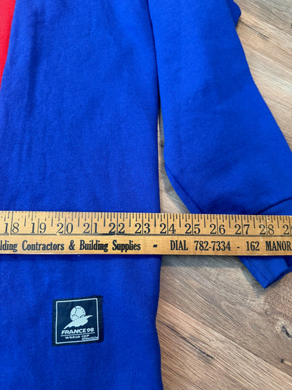 France 1998 FIFA World Cup Soccer Sweatshirt , Size Large