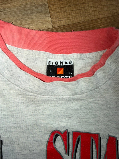 1991 North Carolina State Wolfpack Double Lined Large Signal Sports Grey