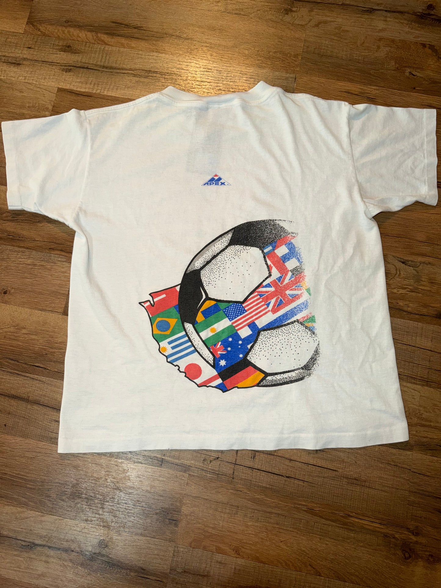 Apex One 1994 FIFA World Cup Soccer Tshirt, Size Youth Large