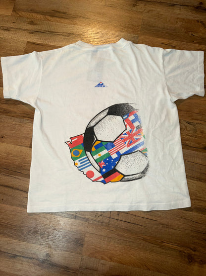 Apex One 1994 FIFA World Cup Soccer Tshirt, Size Youth Large