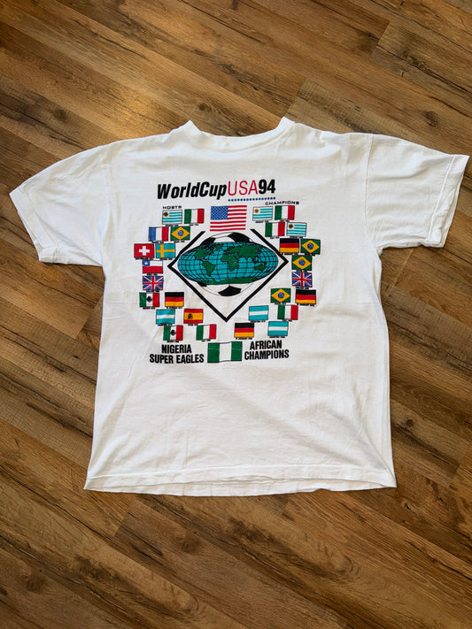 1994 World Cup Hosts and Champions Tshirt, Size L
