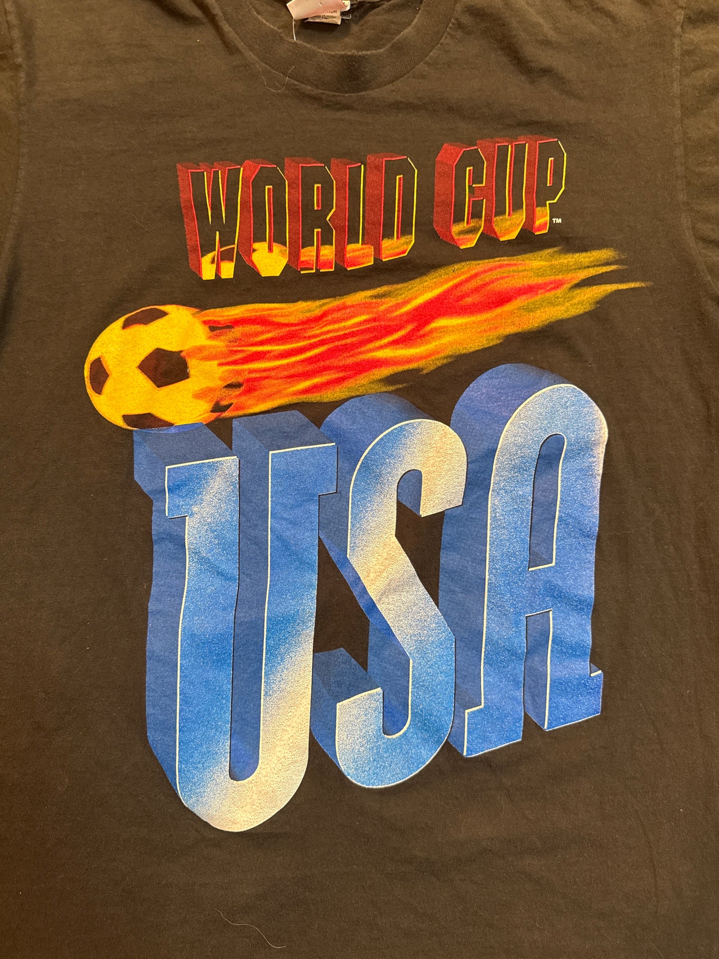 1994 World Cup USA Soccer Single Stitch Giant IFC Tshirt, Size L