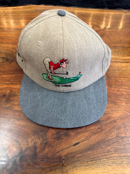 VTG 90s The Gimmie Golf Strapback Hat