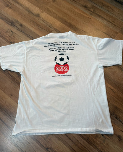 1994 FIFA World Cup Bidding Committee Japan 2002 Promo Shirt, Size XL