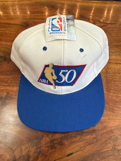 NWT Vintage NBA 50th Anniversary SnapBack