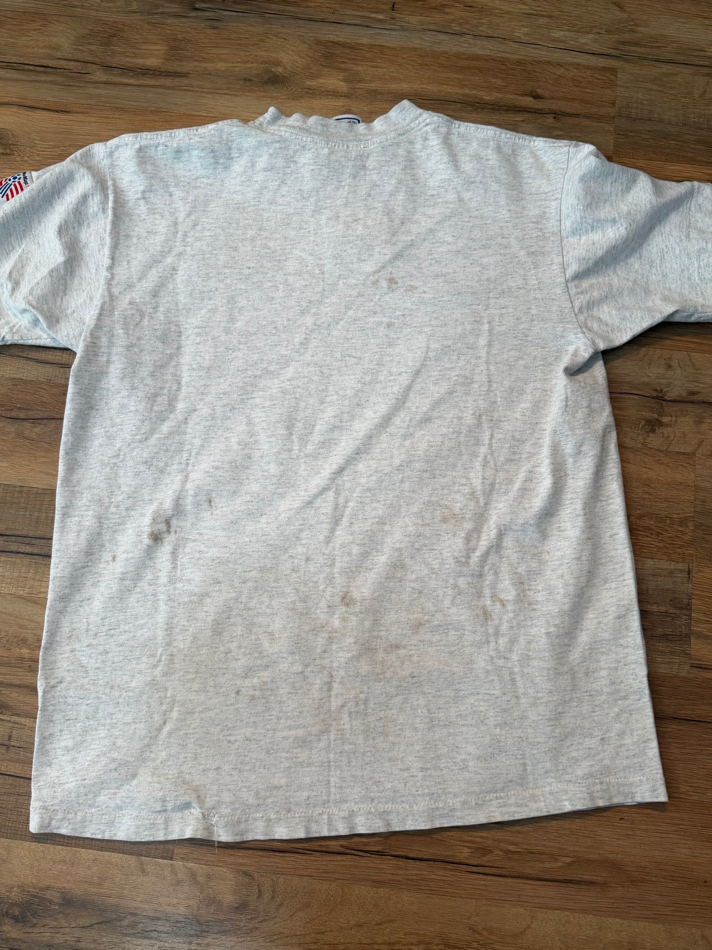 USA 1994 FIFA World Cup Flag Soccer Tshirt, Size Large