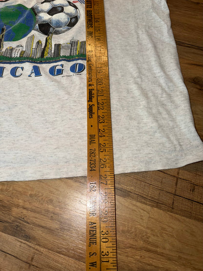 Chicago 1994 FIFA World Cup Soccer Tshirt, Size L