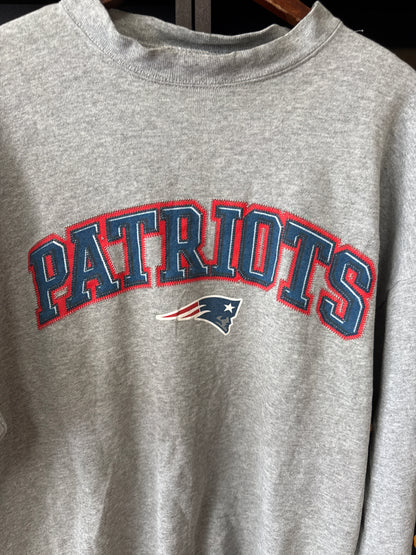 90s New England Patriots Logo Athletic Crewneck, Size XL