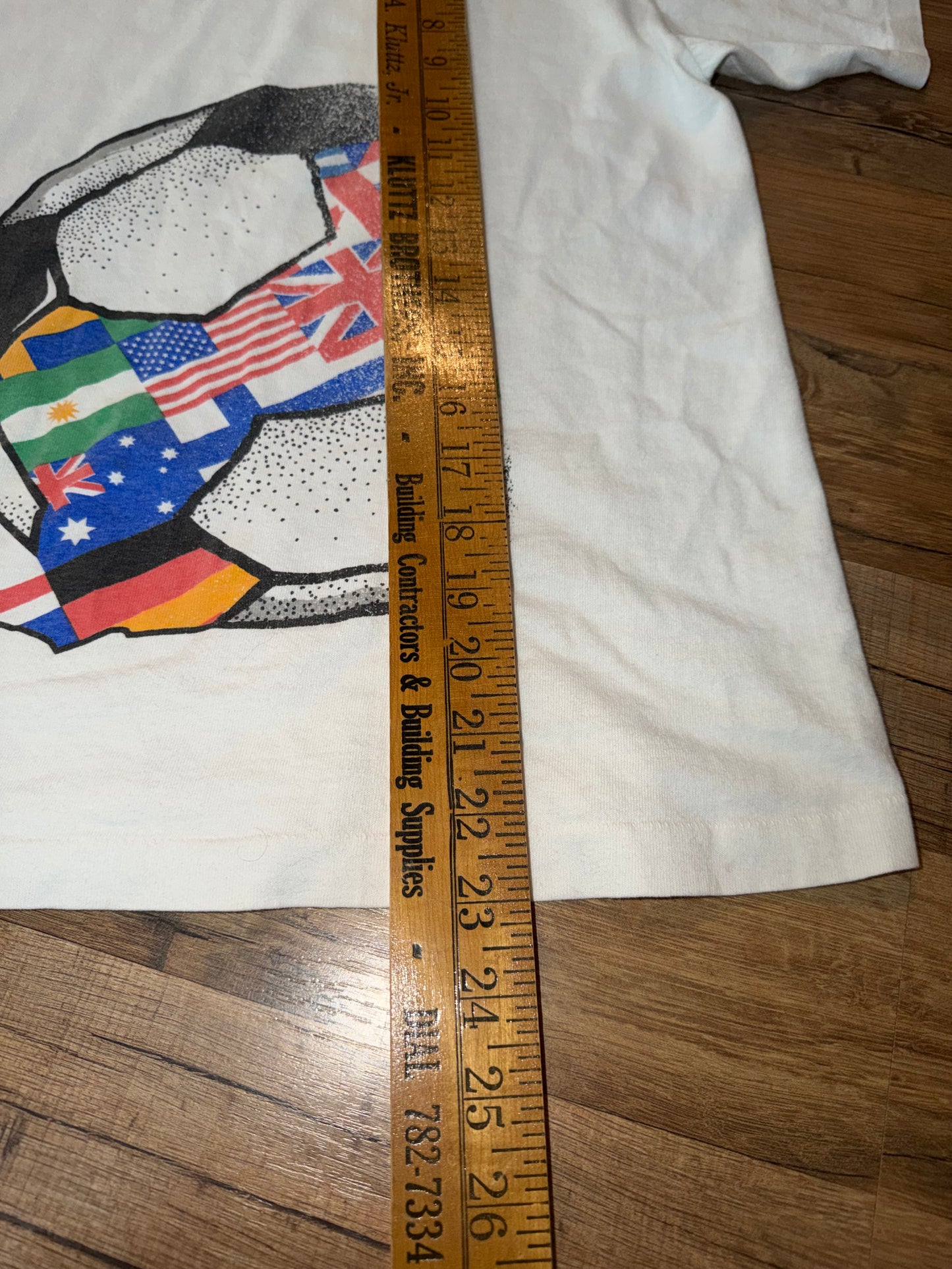 Apex One 1994 FIFA World Cup Soccer Tshirt, Size Youth Large