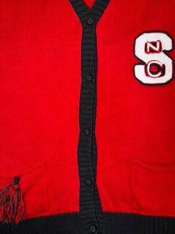 North Carolina State University Wolfpack Knit Vest Large Red