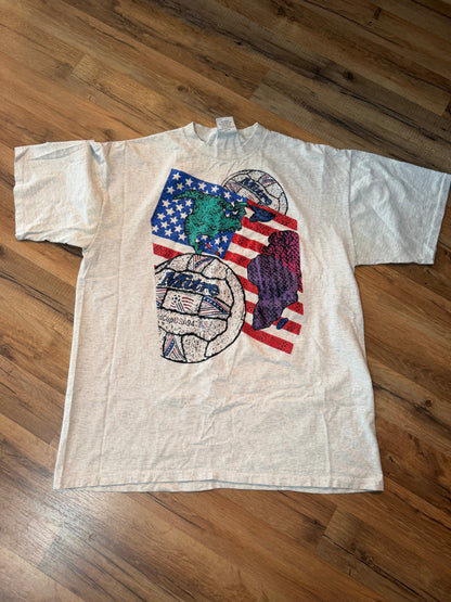 1994 Mitre FIFA World Cup USA Tshirt, Size 2XL