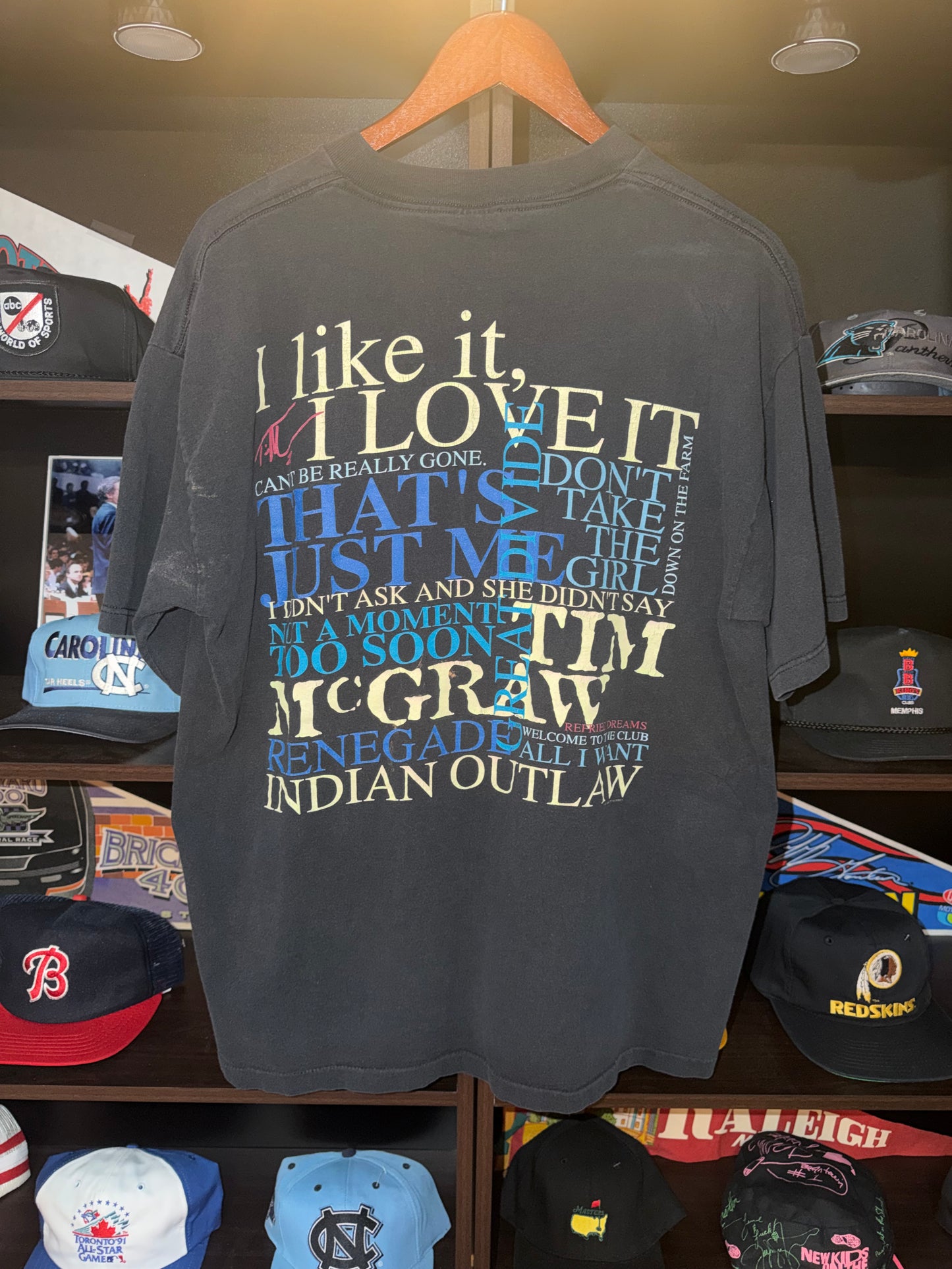 Vintage Tim McGraw 1995 Not a Moment Too Soon Size XL