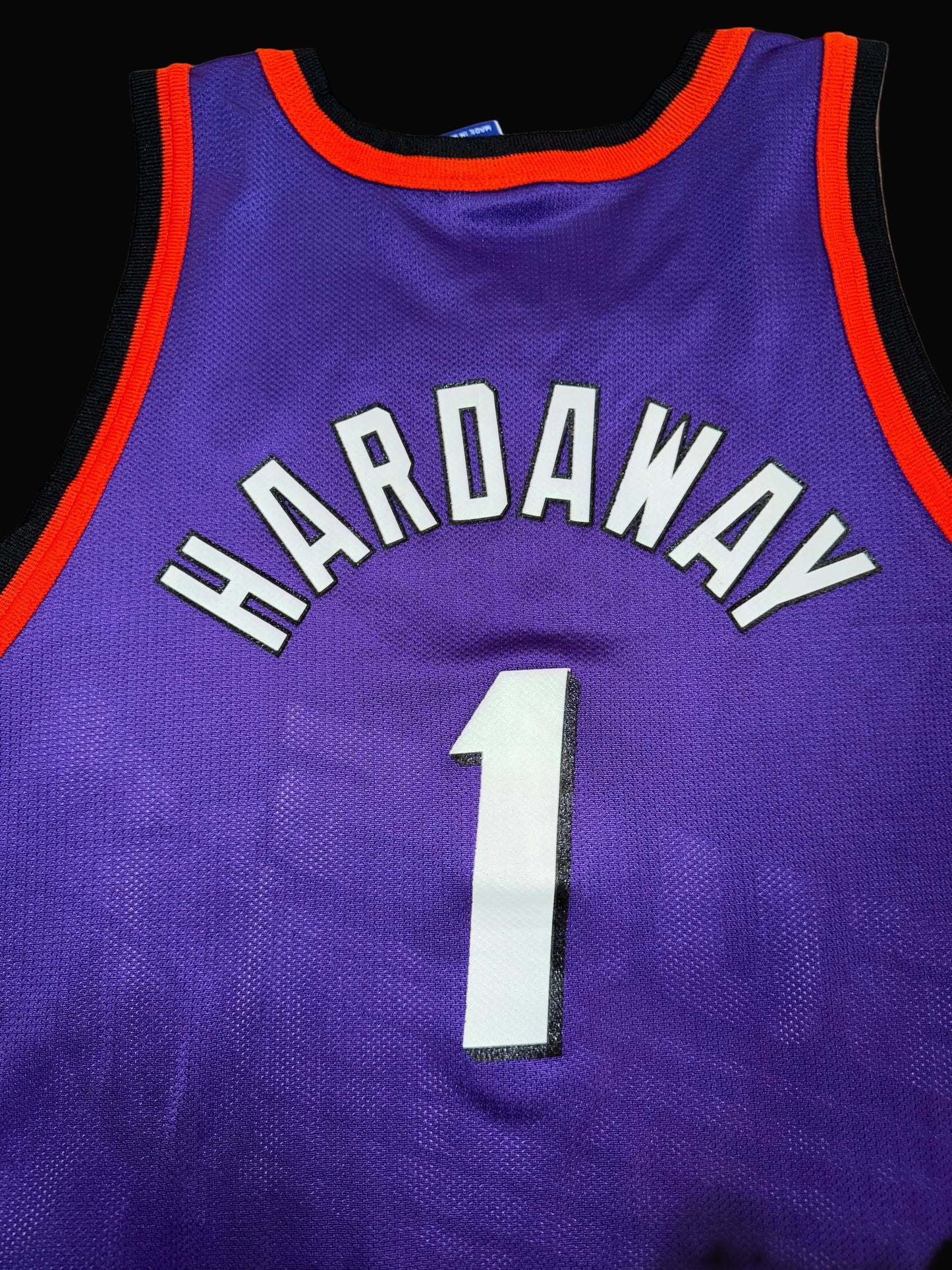 Champion Penny Hardaway Phoenix Suns #1 Jersey Medium Purple