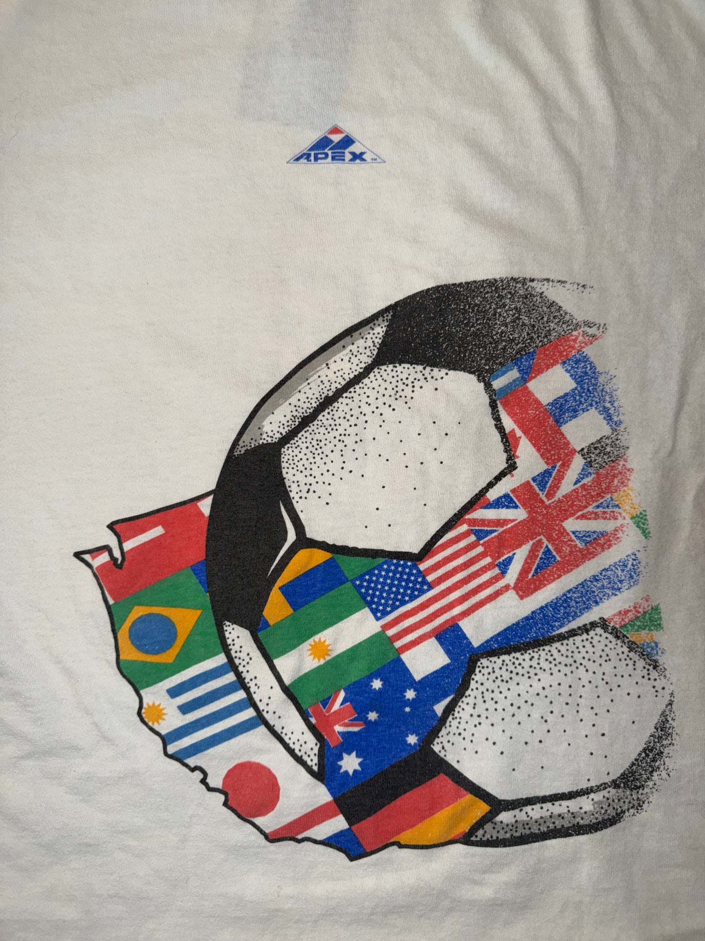 Apex One 1994 FIFA World Cup Soccer Tshirt, Size Youth Large