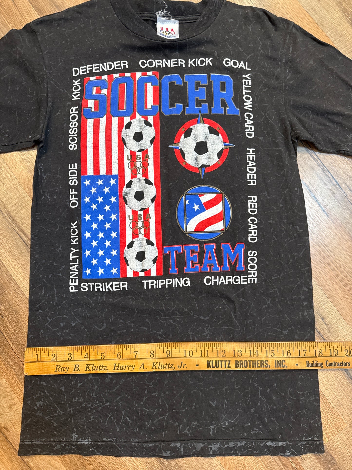 1996 World Cup USA Soccer Olympics Tshirt, Size M