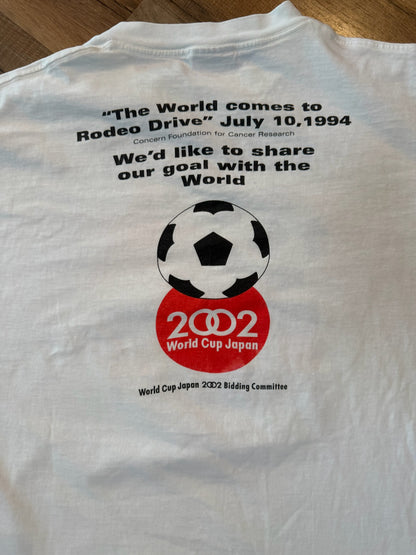 1994 FIFA World Cup Bidding Committee Japan 2002 Promo Shirt, Size XL