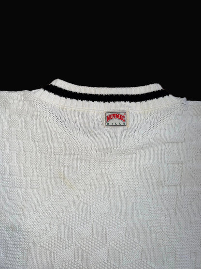 University of Colorado Buffaloes Knit Sweater Nutmeg Athletic White Medium