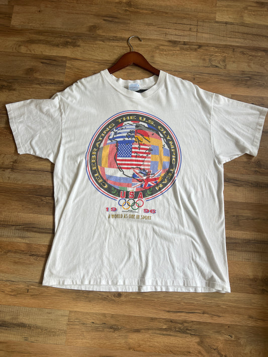 1996 Atlanta Olympics Tshirt, Size XL