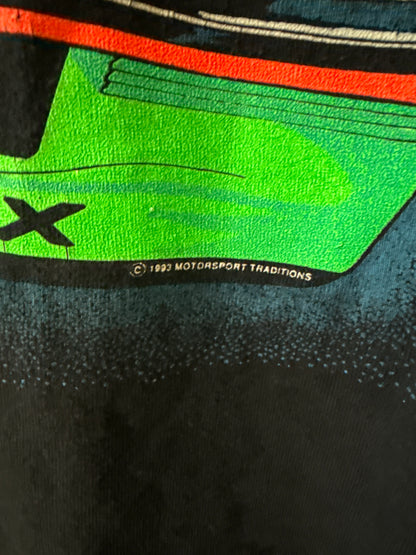 1993 Kyle Petty Mello Yellow NASCAR AOP, Size XL