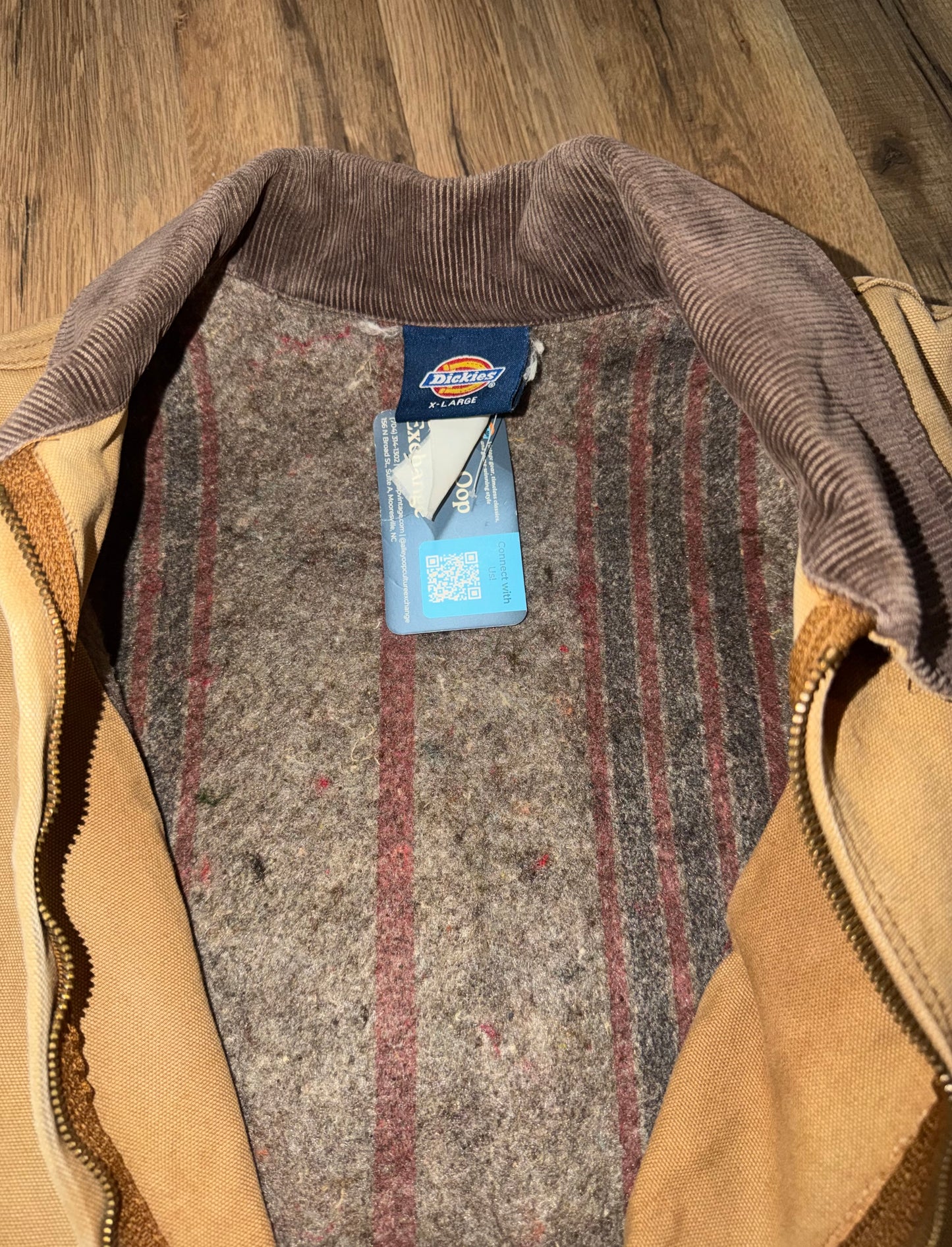Vintage Dickies Detroit Style Eisenhower Blanket Lined Size XL