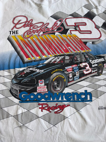 1995 Dale Earnhardt The Intimidator Goodwrench Racing #3 NASCAR AOP XL White
