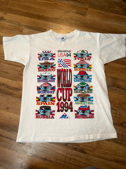 Apex One Countries 1994 FIFA World Cup Soccer AOP Tshirt, Size L