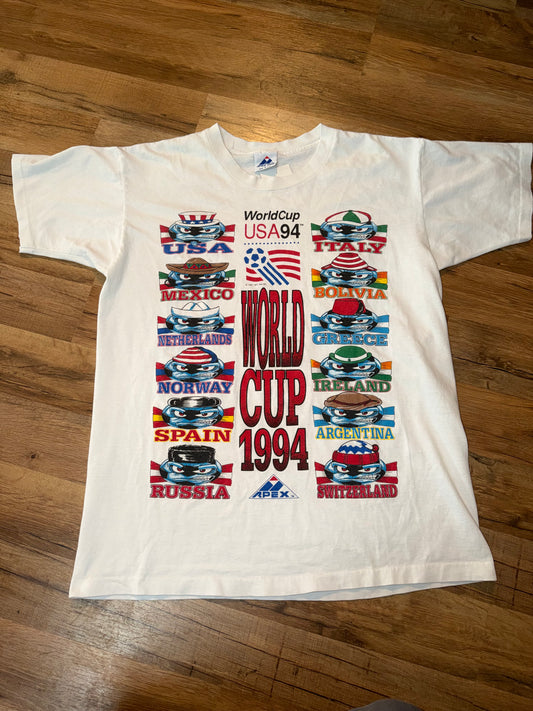 Apex One Countries 1994 FIFA World Cup Soccer AOP Tshirt, Size L