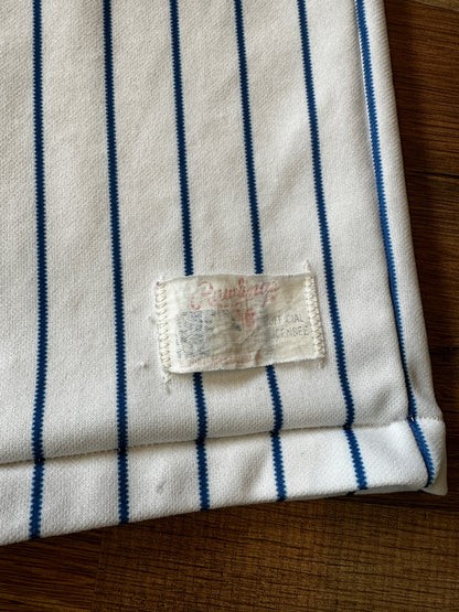 Vintage New York Mets Gil Hodges #14 Pin Stripe Rawlings Large White