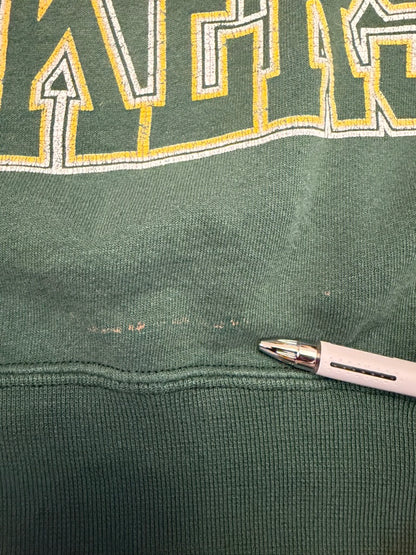 Vintage Green Bay Packers Russell Athletic Crewneck Sweater XL Green