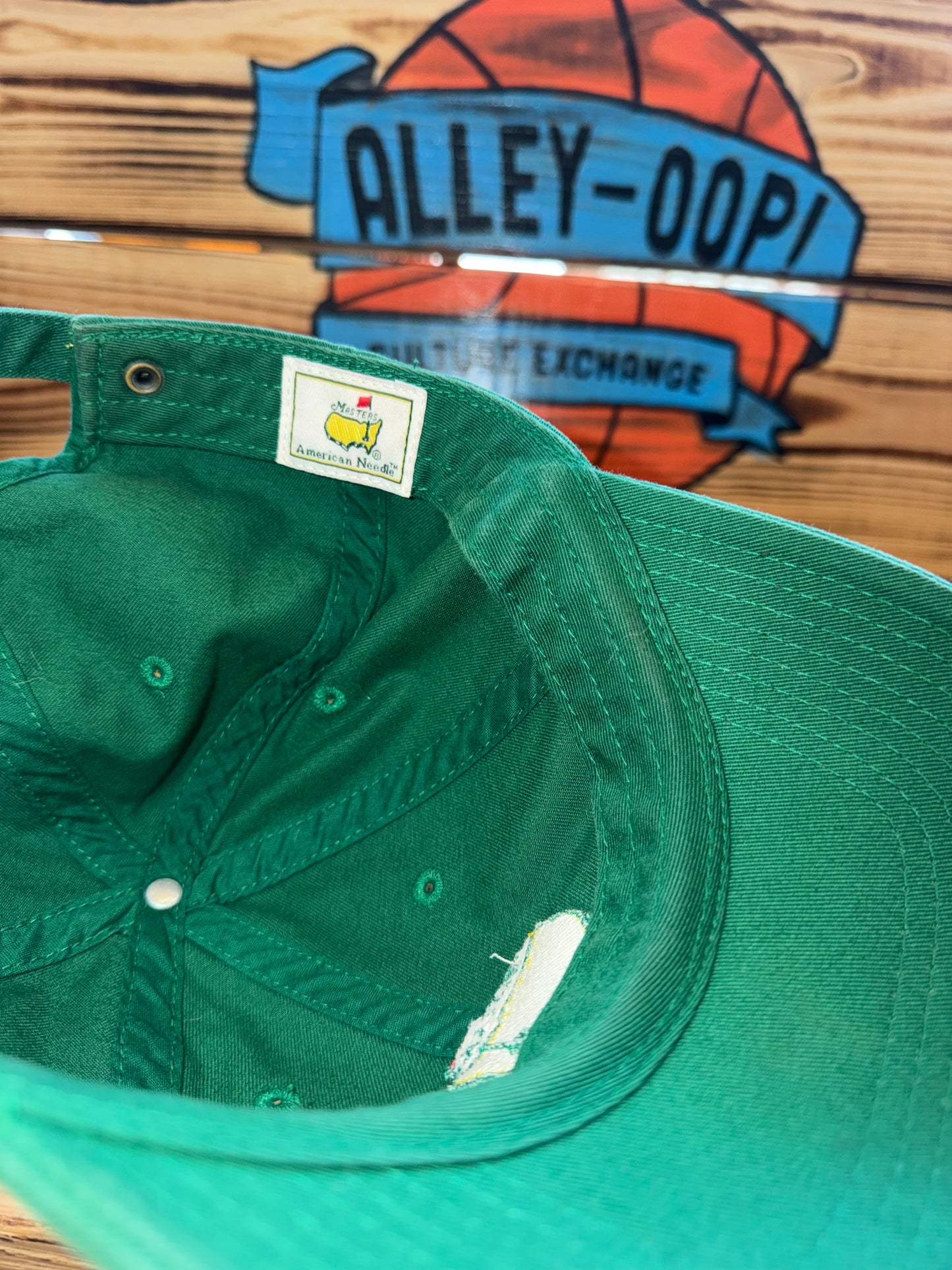 Vintage Masters Strapback American Needle Masters Green