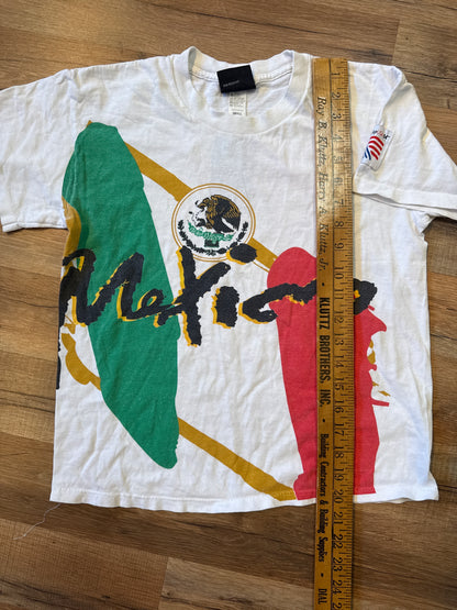 1994 FIFA World Cup Mexico AOP Tshirt, Size Extra Small