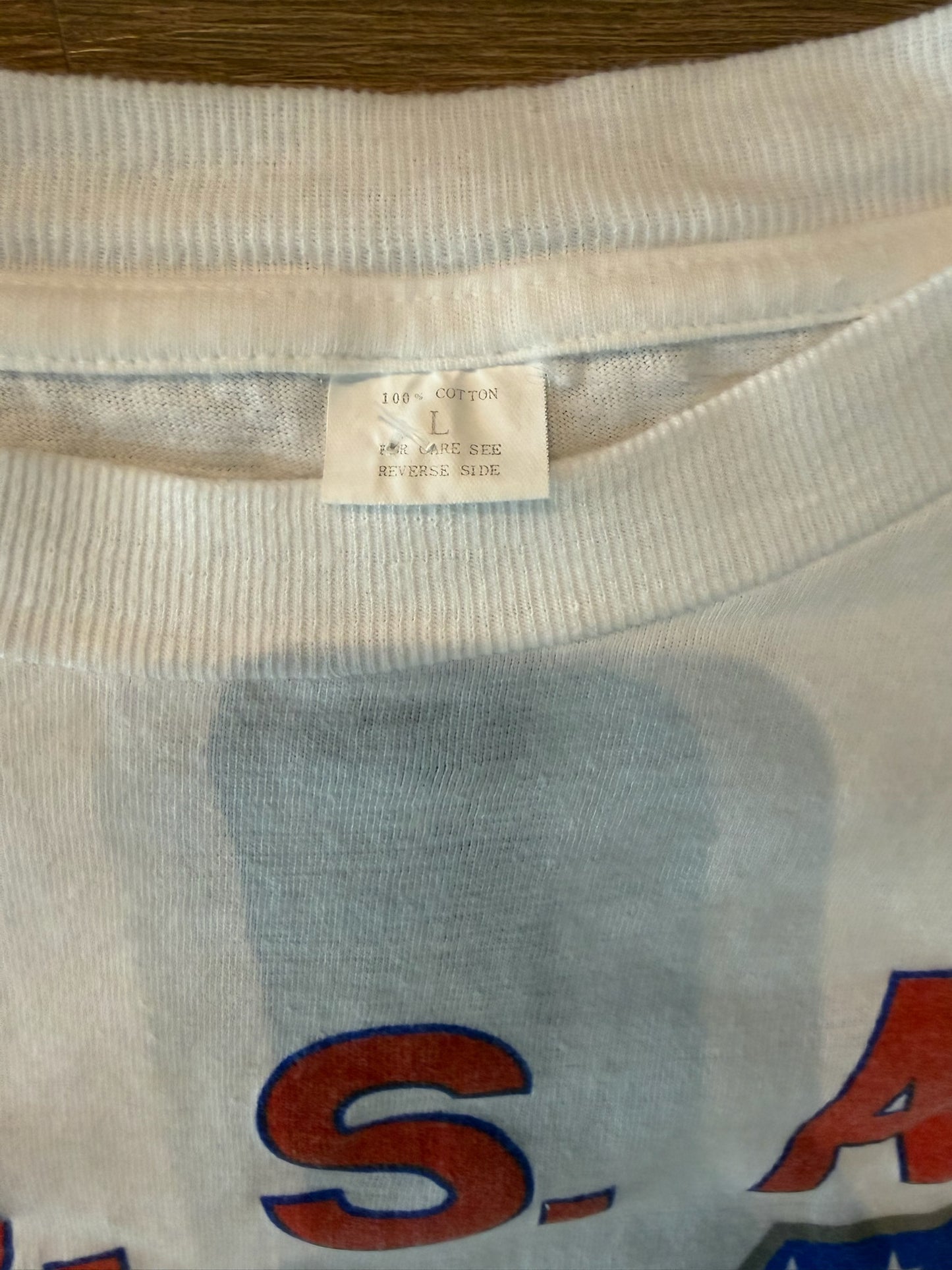 1994 USA FIFA World Cup Soccer Tshirt, Size L