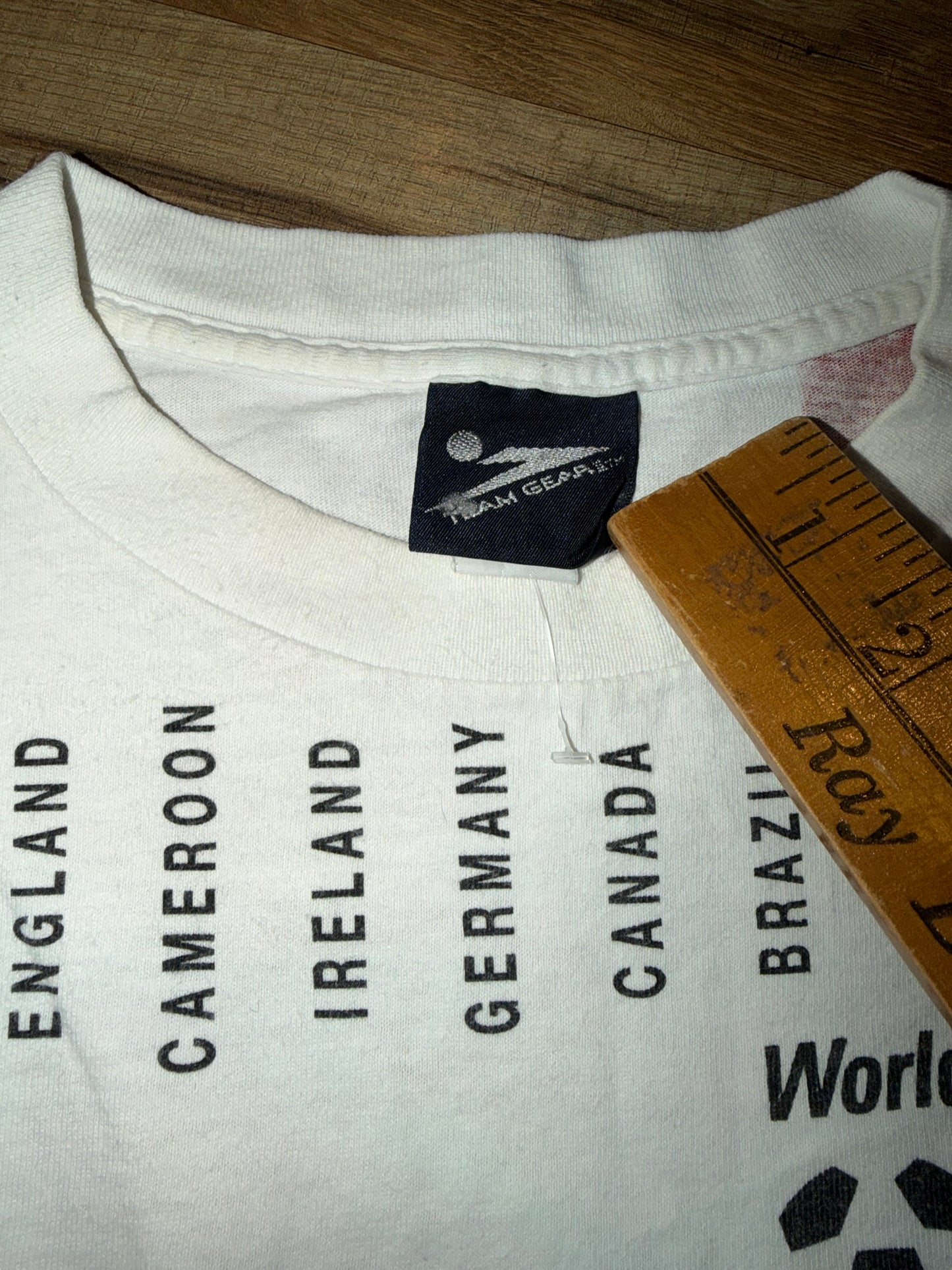 1994 FIFA World Cup Soccer USA AOP Tshirt, Size L