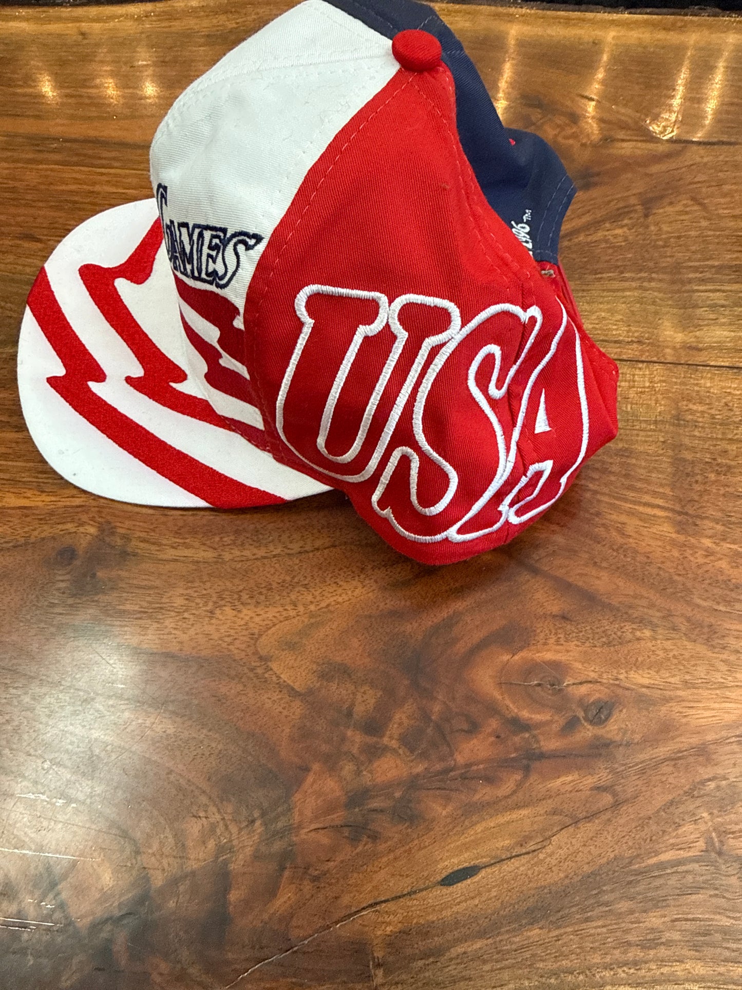 1996 Olympic Games USA Flag SnapBack Hat