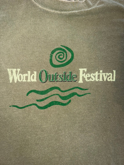 2002 World Outside Festival Jeep Music Festival XL Green