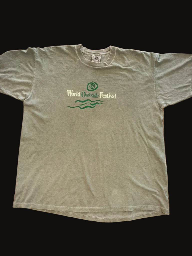 2002 World Outside Festival Jeep Music Festival XL Green