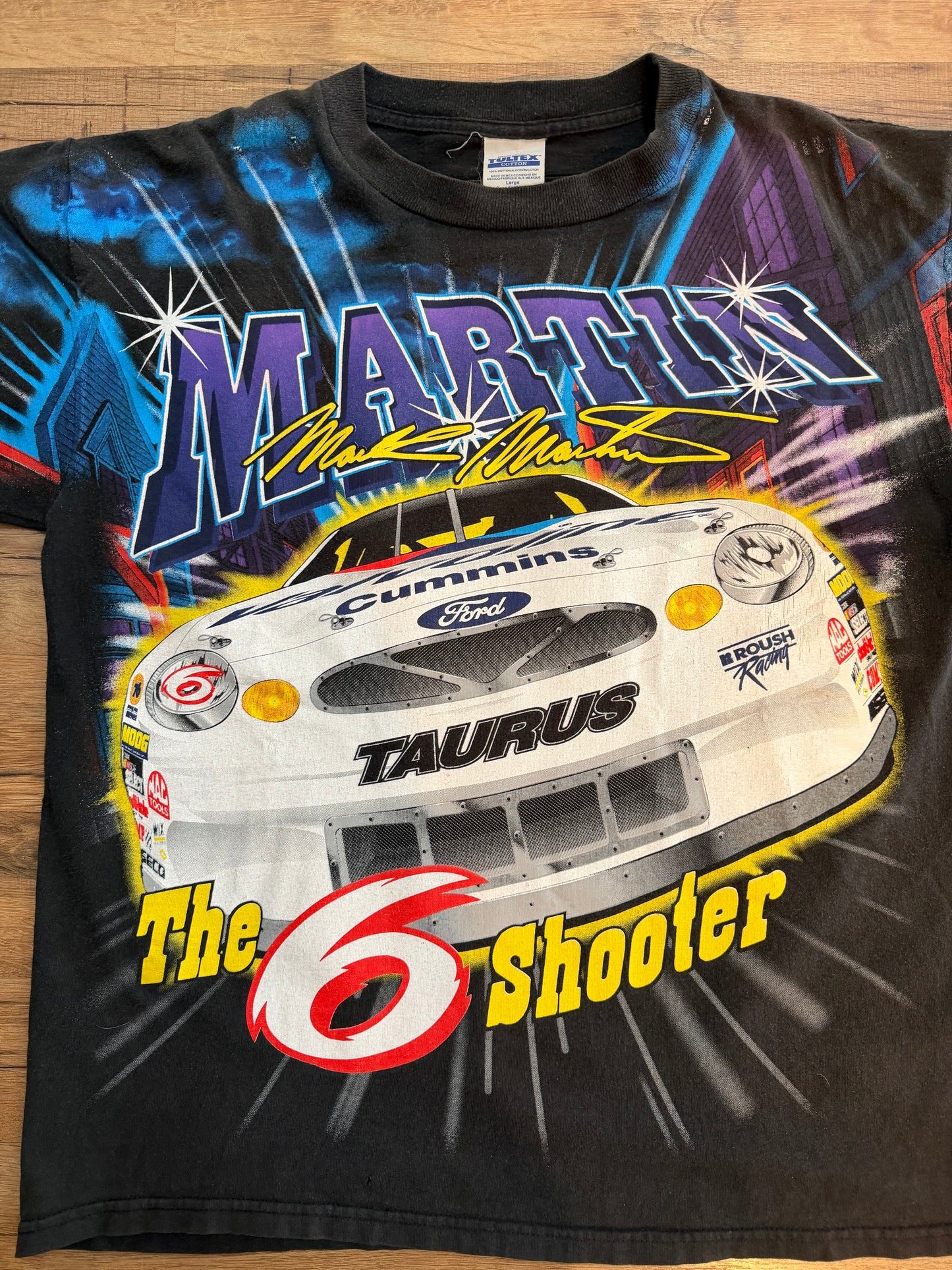 1999 Mark Martin The 6 Shooter Valvoline Racing NASCAR AOP Large