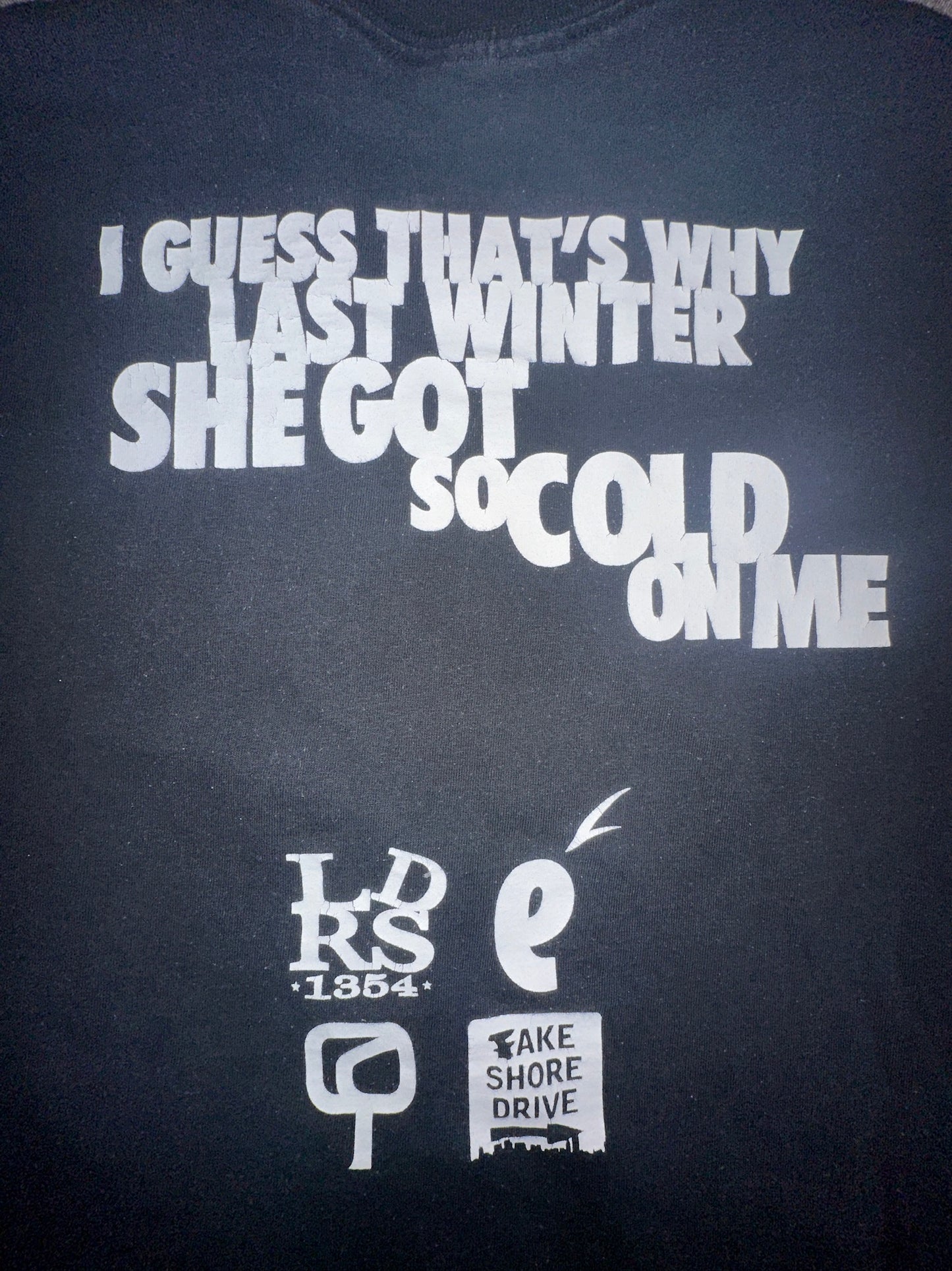 Y2K Chicago Hates You Shirt "i Guess Thats Why Last Winter She Got SO Cold On Me" Kanye Shirt Sponsored Promo