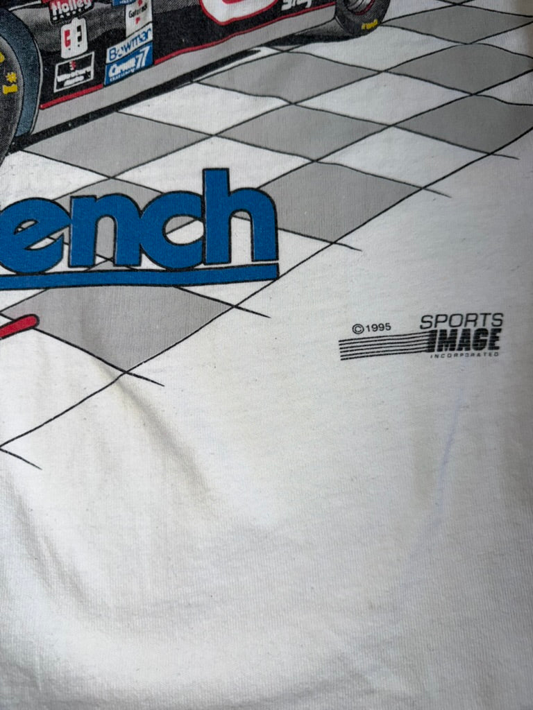 1995 Dale Earnhardt The Intimidator Goodwrench Racing #3 NASCAR AOP XL White