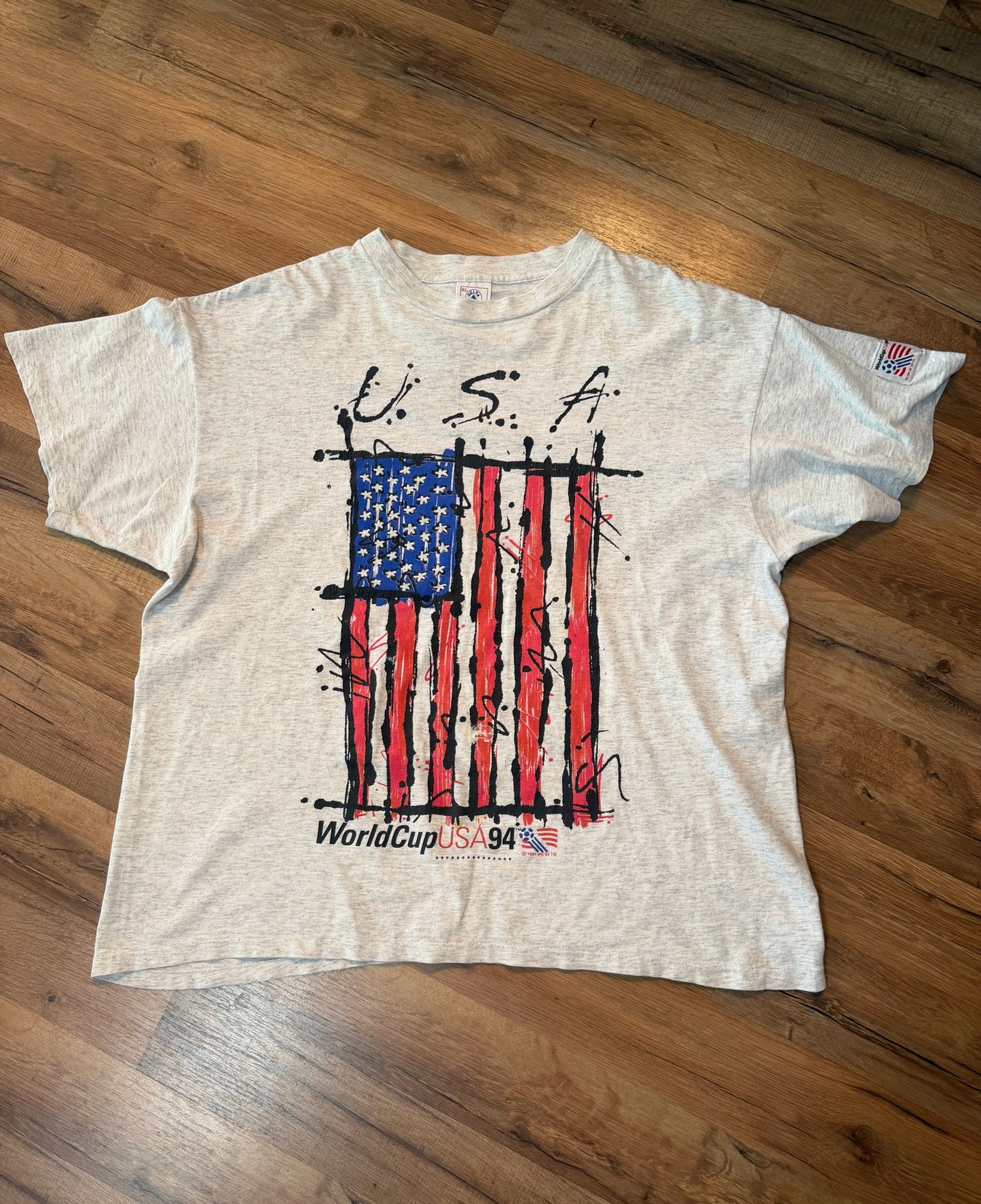 Delta USA 1994 FIFA World Cup Soccer Tshirt, Size XL