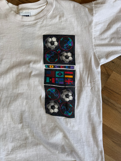 CYRK 1993 FIFA World Soccer History Shirt, Size Large