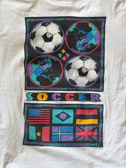 CYRK 1993 FIFA World Soccer History Shirt, Size Large
