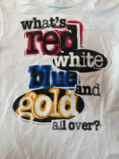 VTG Nike 1996 World Cup Soccer Tshirt, Size Adult Small