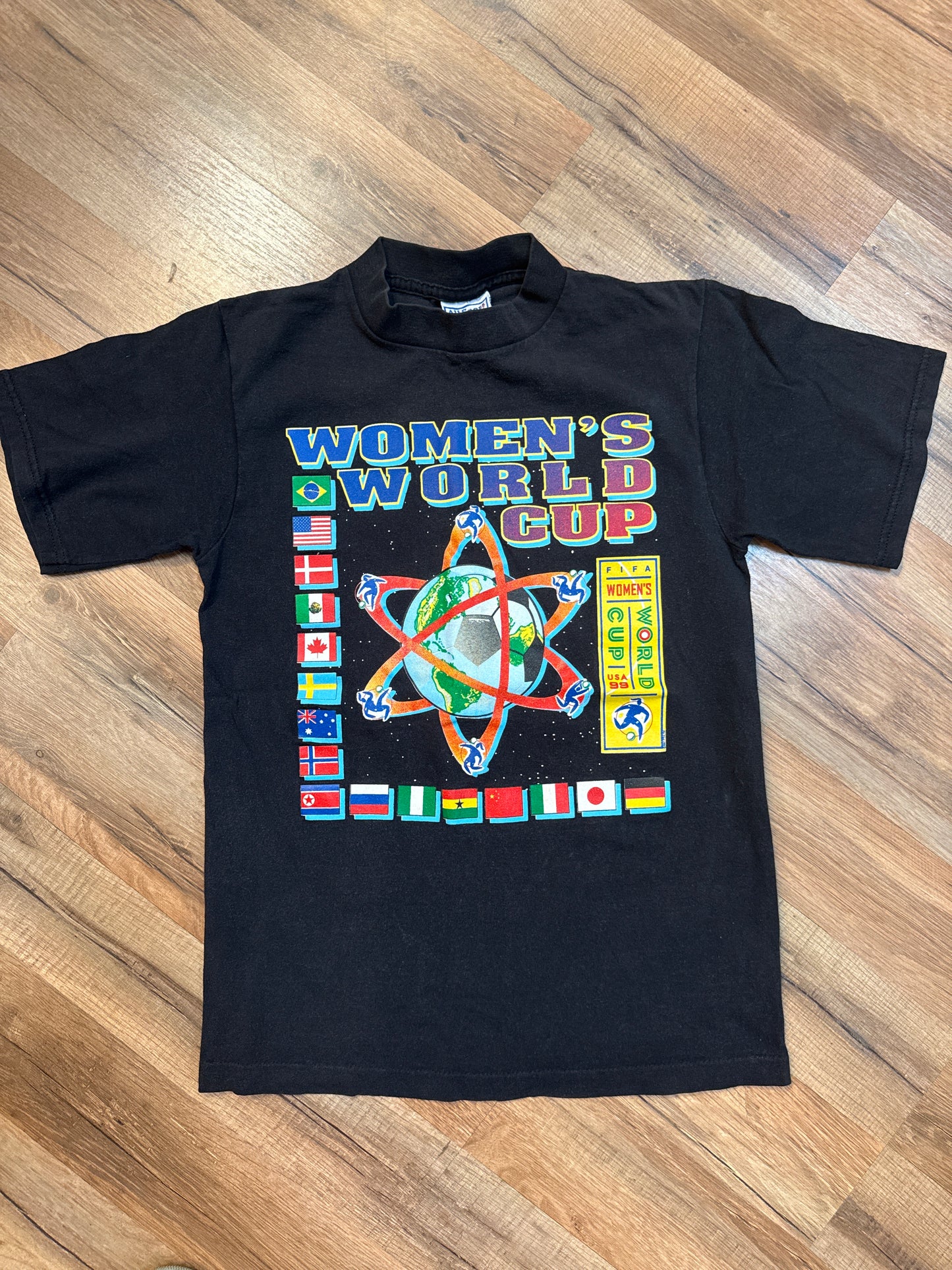 1999 FIFA Women’s World Cup Soccer Tshirt, Size Small
