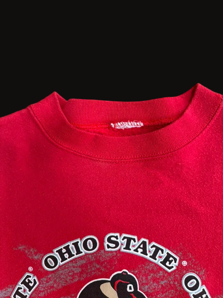 Ohio State University Buckeyes Crewneck Sweater Large OSU